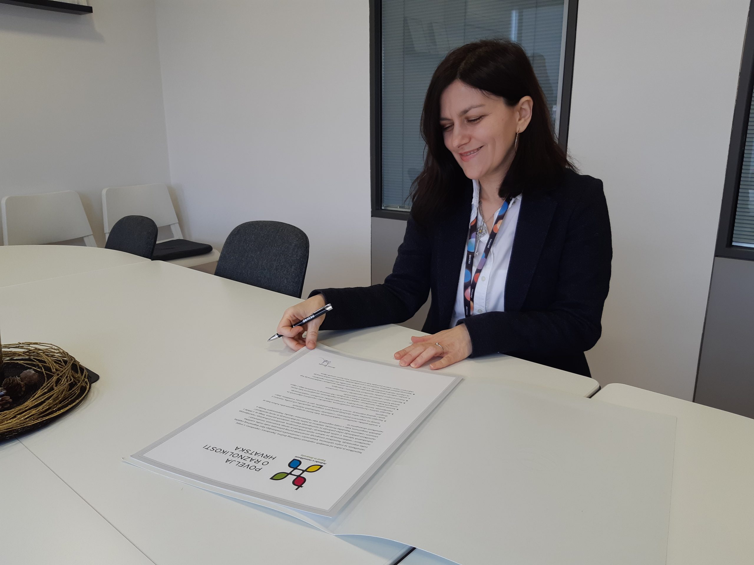 Dentsu Croatia signs the Croatian Diversity Charter
