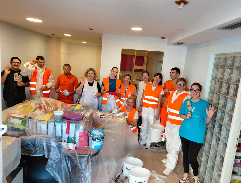 Cemexovi volonteri pomogli obnoviti prostore udruge Moje dijete Solin