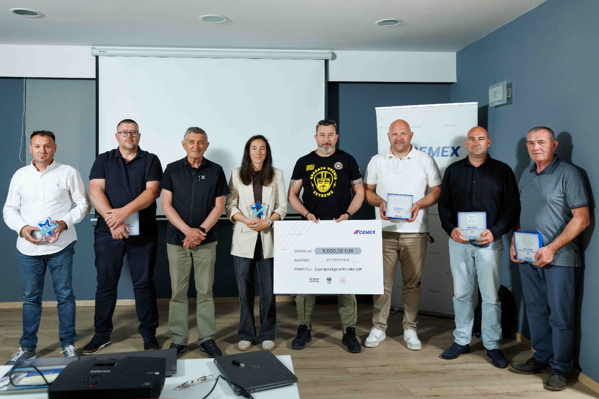 Proglašeni najsigurniji vozači i najbolje prakse zaštite na radu Cemexovih tvrtki partnera u 2025. godini