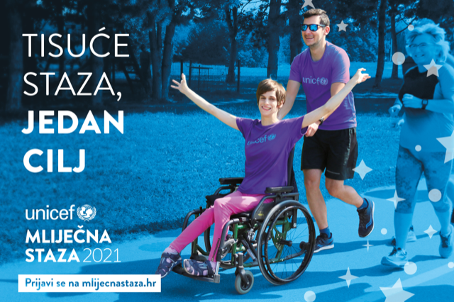 Tisuće staza, jedan cilj: MLIJEČNA STAZA UNICEF-a