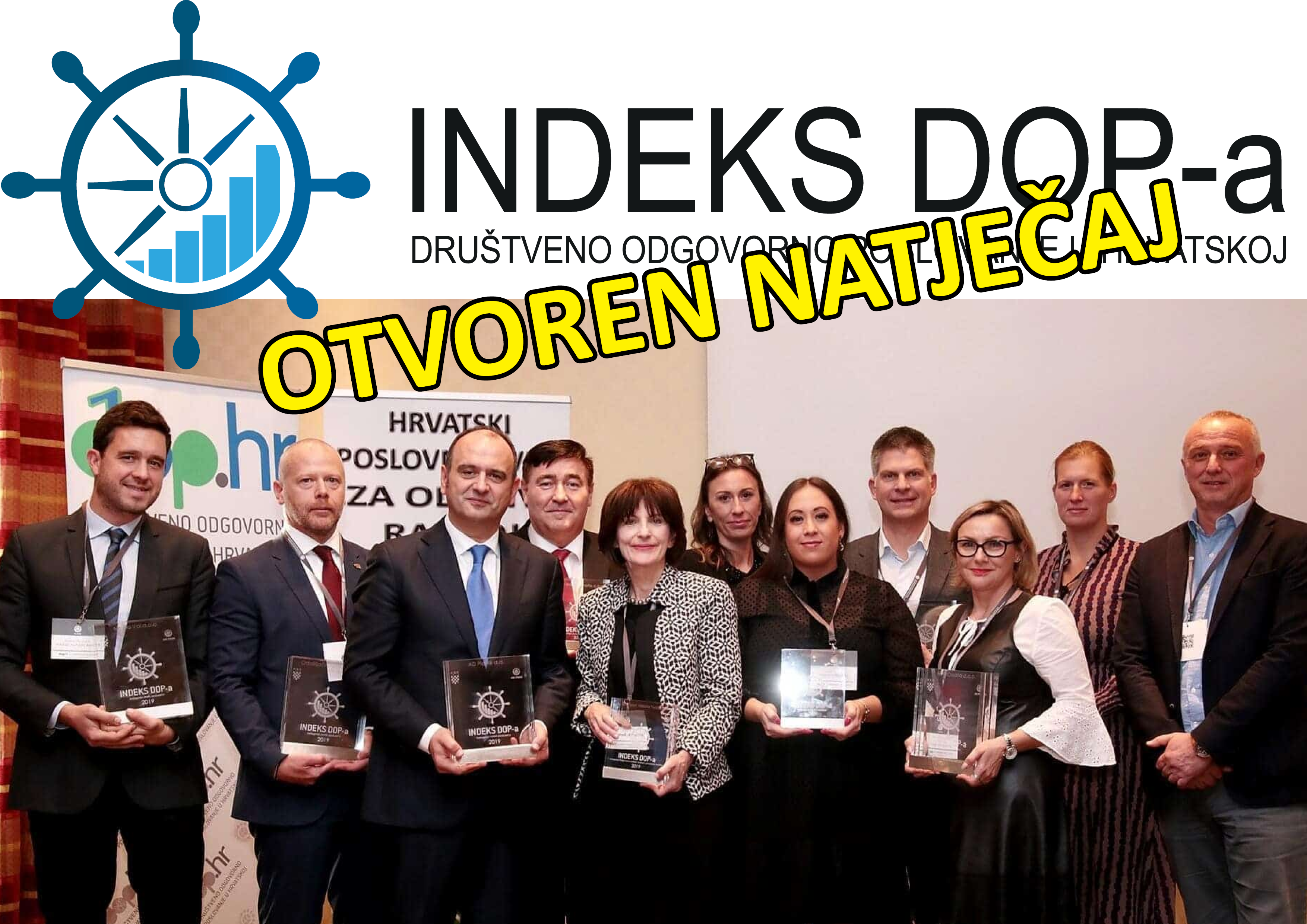 Otvoren trinaesti natječaj Indeksa DOP-a