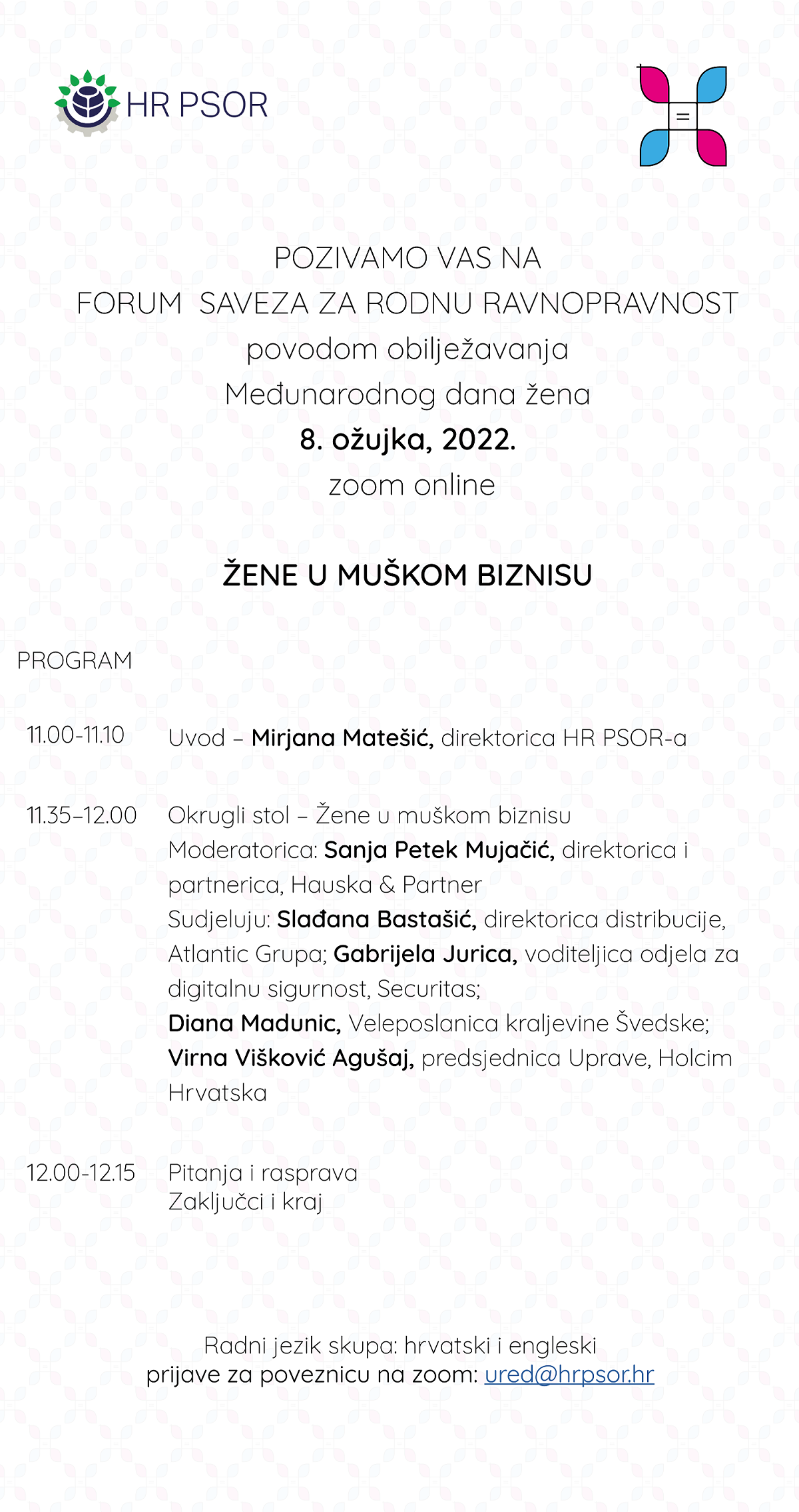 Žene u muškom biznisu - Forum Saveza za rodnu ravnopravnost