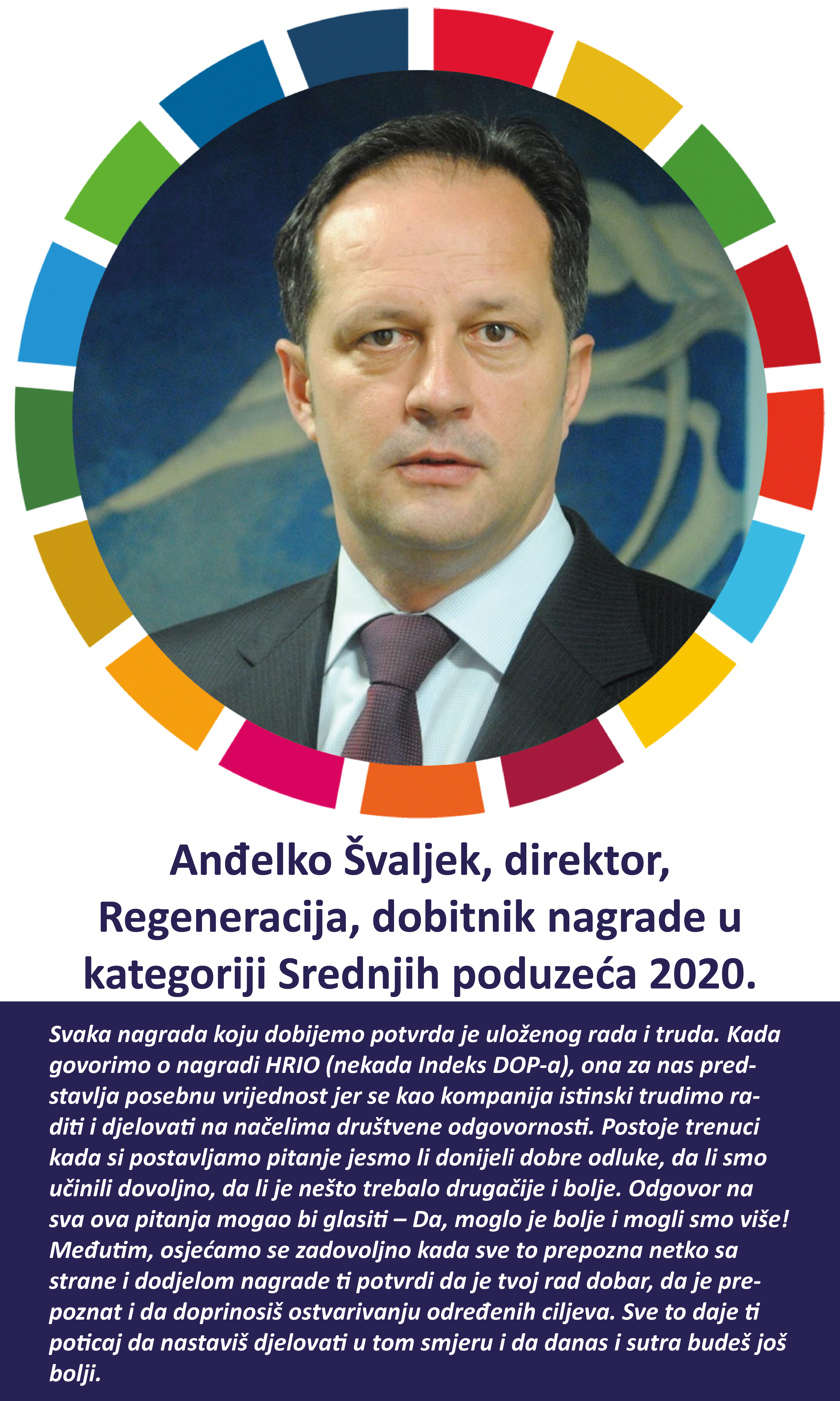 Anđelko Švaljek, direktor - Regeneracija