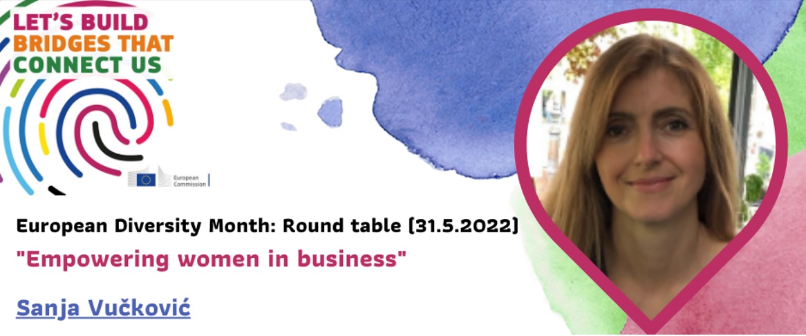 Presenting a spokeswoman on Roundtable “Empowering Women in Business”, May 31th, online, 10:00 – 11:30 slika