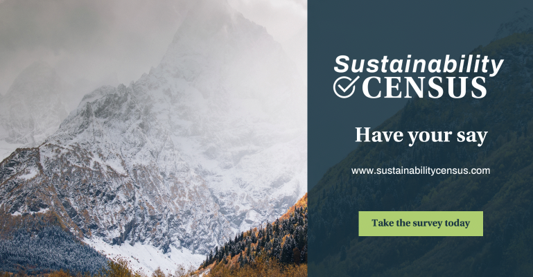 Take The Sustainability Census Survey Today