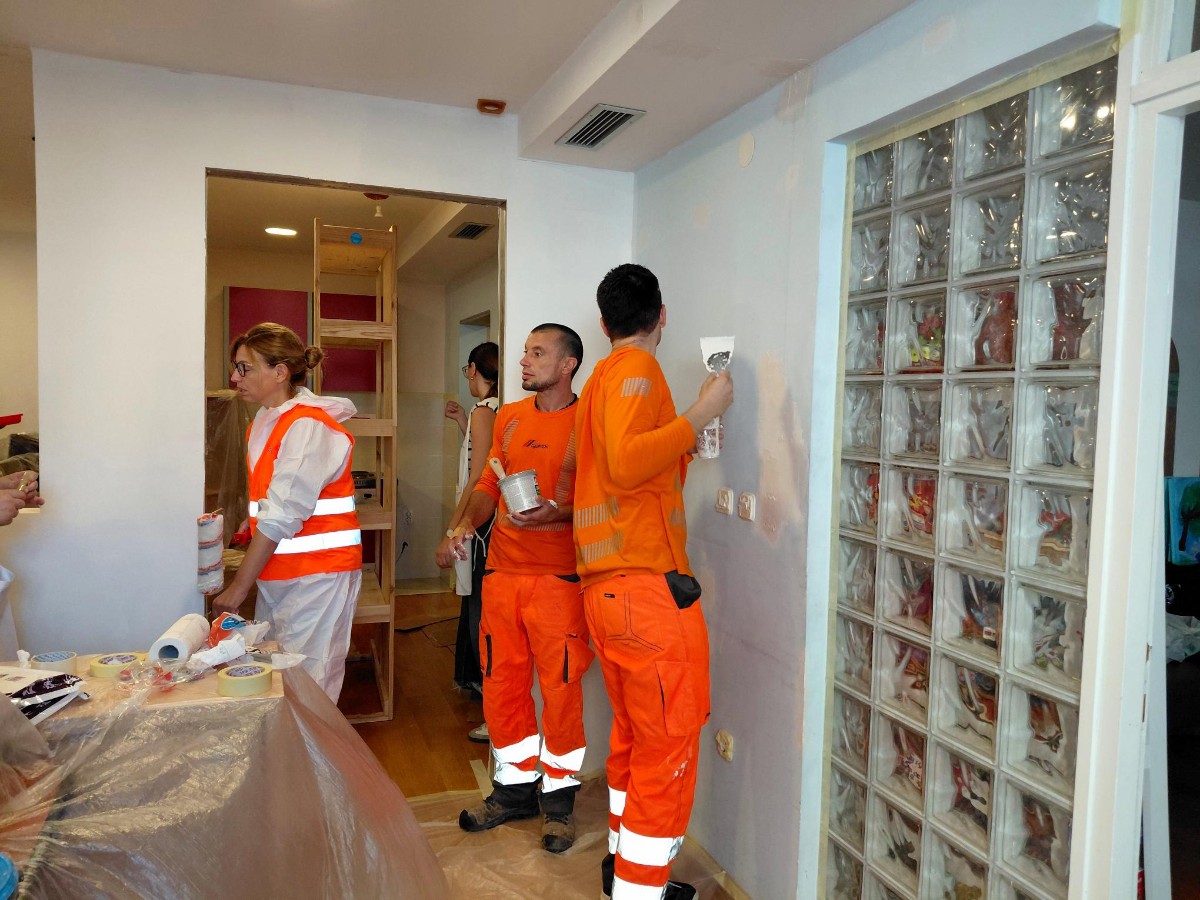 Cemexovi volonteri pomogli obnoviti prostore udruge Moje dijete Solin slika