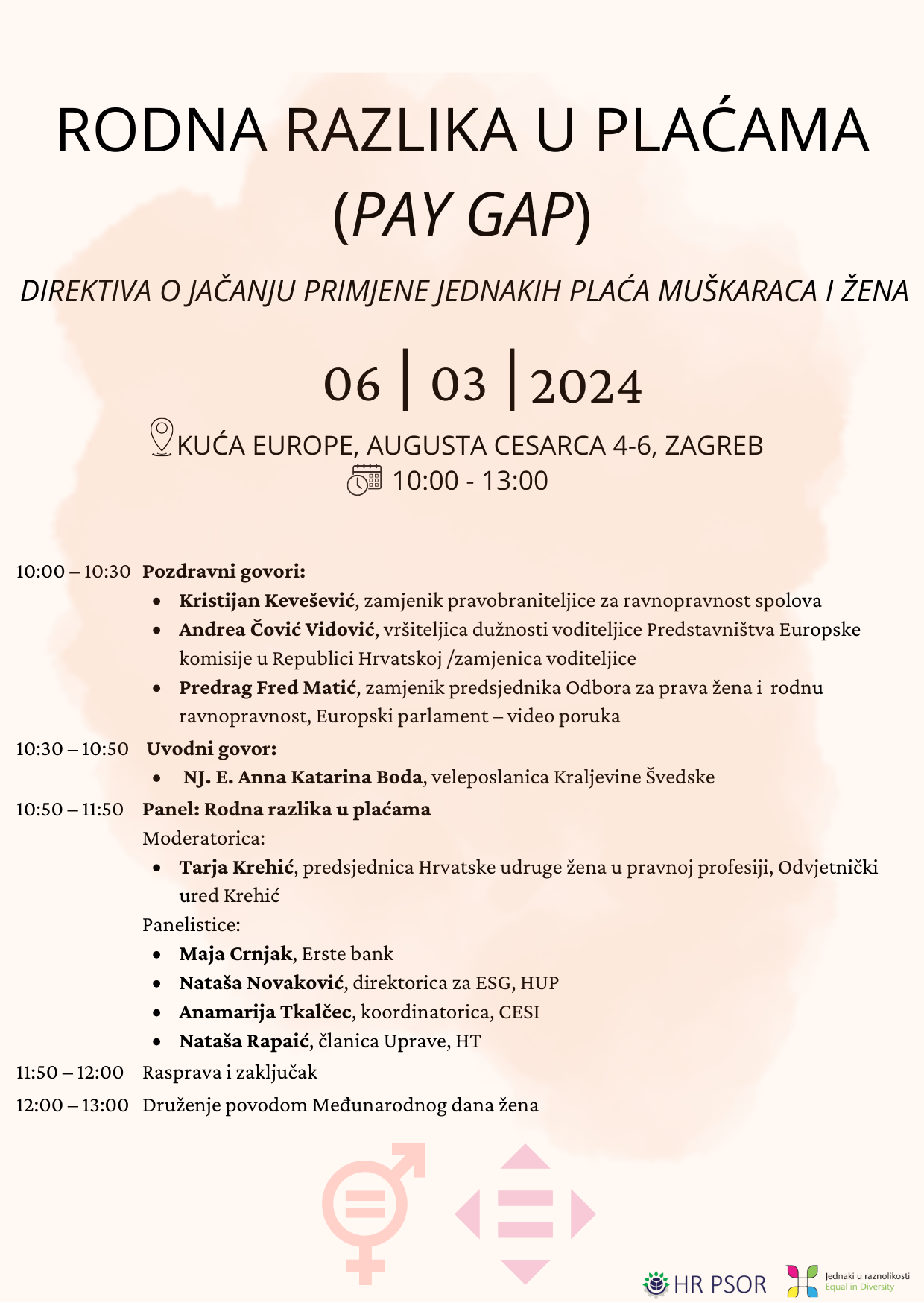 Rodna razlika u plaćama (pay gap) - Prijavite se