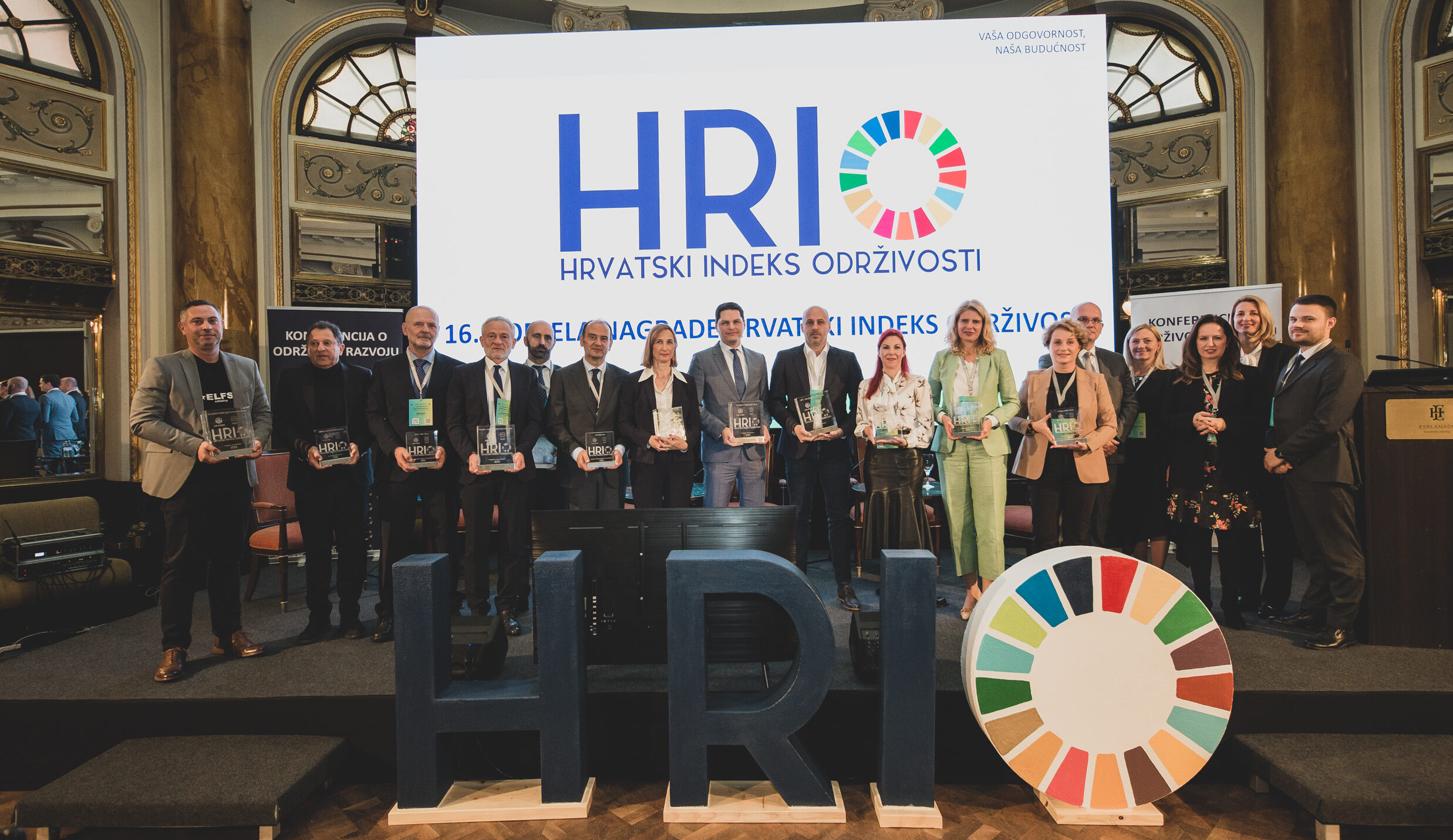 DODIJELJENE NAGRADE HRIO NA 15. KONFERENCIJI O ODRŽIVOM RAZVOJU