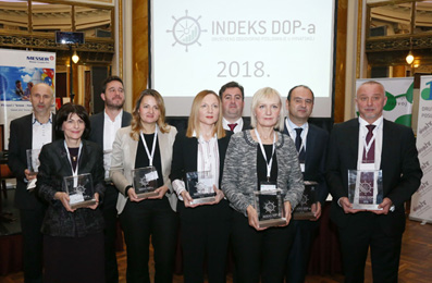 Dobitnici nagrada Indeks DOP-a 2018