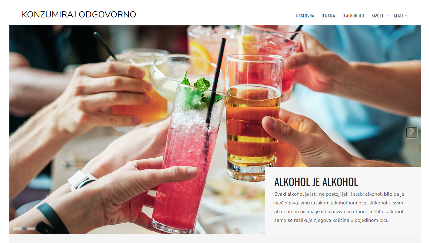 HUP Koordinacija proizvođača, trgovaca i distributera jakih alkoholnih pića pokreće društveno odgovornu kampanju o važnosti umjerene konzumacije alkohola i sprječavanja maloljetničke konzumacije